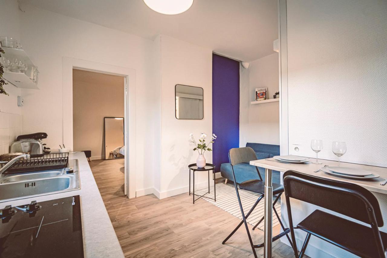 La Suite - Paisible Et A Deux Pas De La Gare Reims Exterior photo